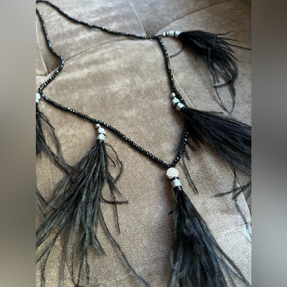 Free People Dusting Feathers Collar - Picture 3 of 4